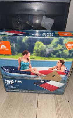 TEXAS FLAG FLOAT OZARK TRAIL OUTDOOR EQUIPMENT 