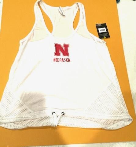 New Colosseum Athletic Tank Top Nebraska Sz. XL