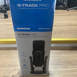 PODCAST MIC- G-TRACK PRO (NEW) IN BOX - $100