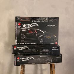 Hot Wheels ’94 Toyota Supra MKIV Building Set Mattel Brick Shop