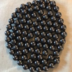 Beautiful Heavy Round Hematite Beads