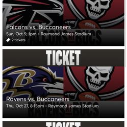 Bucs Tickets 