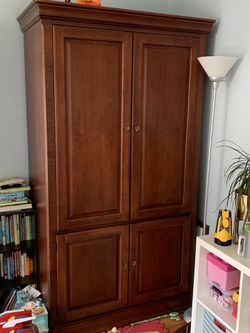 Cherry Armoire/TV Cabinet
