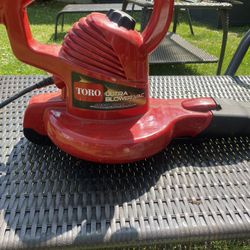 Toro electric leaf blower