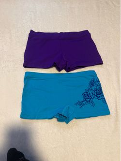blue and purple shorts bundle 💜🩵