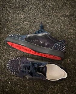 Christian Louboutin Spiked Low-Top Sneaker