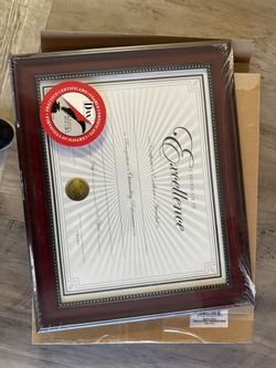 Certificate Frame