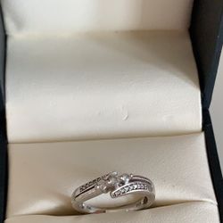 White Gold Diamond Ring