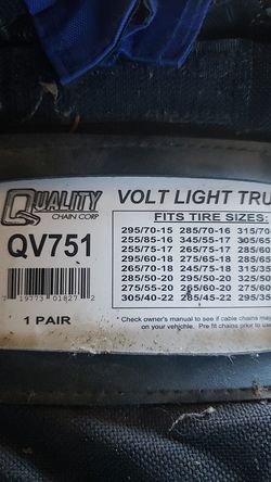 Quality chain corp. Volt chains