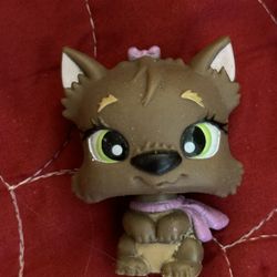 MGA BRATZ LIL' PETZ PET TERRIER DOG TAN & BROWN used