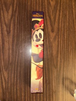 Disney Lorcana (Parks Exclusive) Foil Playmat - Mickey Mouse and Minnie Mouse iconic Fabled