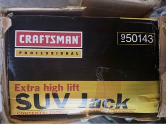 Craftsman car jack Craftsman car jack