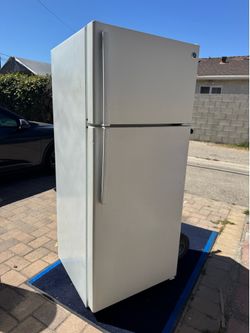 Used garage fridge