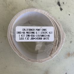 California Pony Cars GT Stripe Kit 1965-66 Mustang