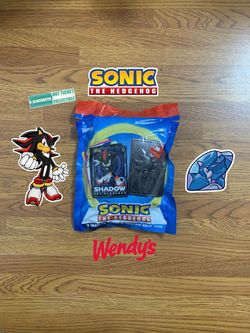 Wendy’s | Sonic The Hedgehog Kids’ Meal Exclusive Collectible Trading Cards & Case (Shadow The Hedgehog)