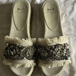 Marc Fisher LTD JellyII Embellished Sandal NIB SZ 7