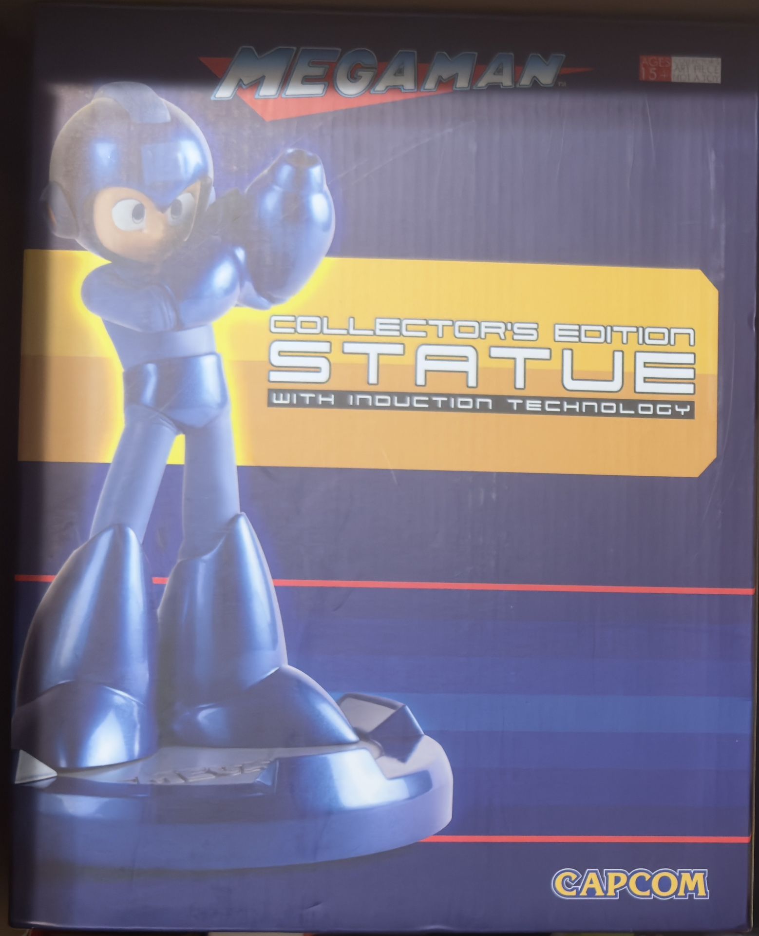 Mega man Light Up Statue