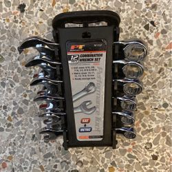 12 Piece Combination Wrench Set 