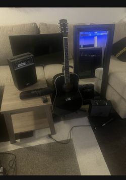 Guitar,tv,dishes,etc