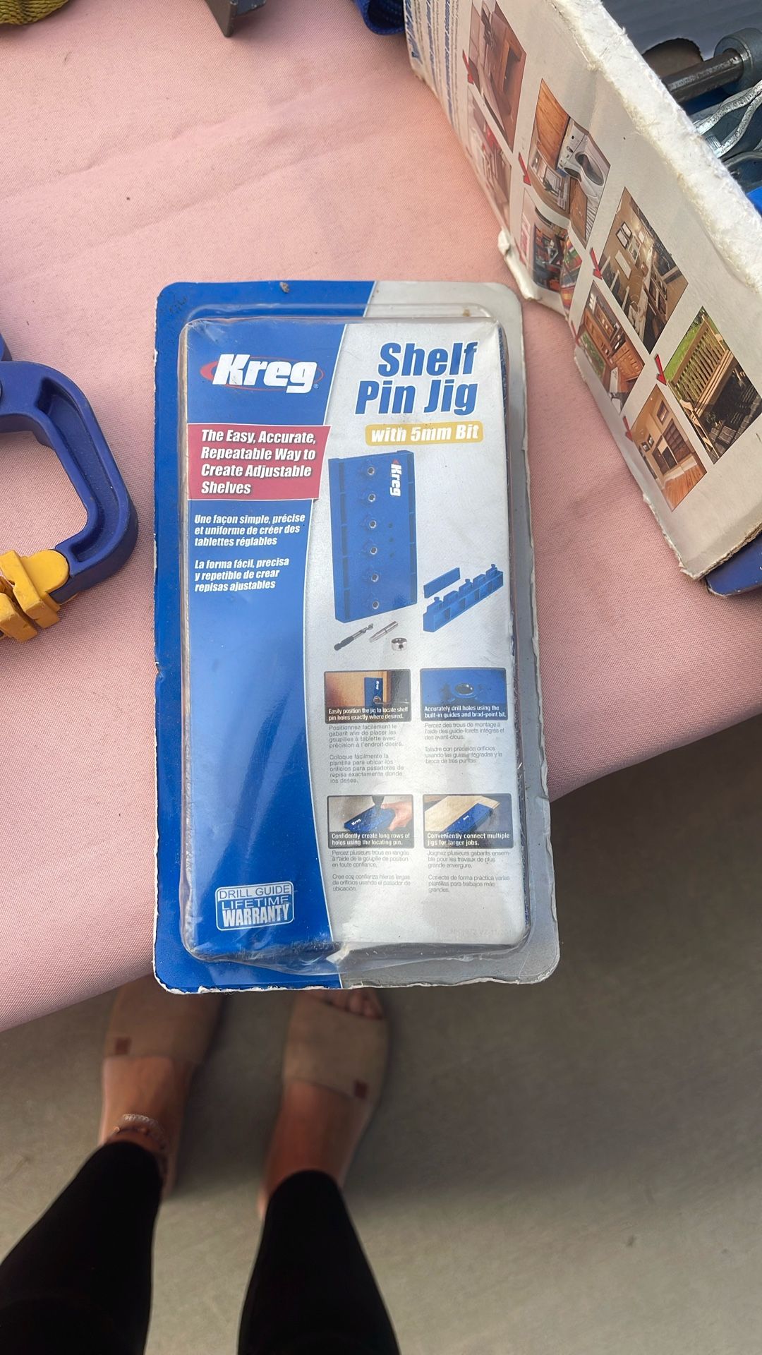 KREG Shelf Pin Jig With 5mm Bit