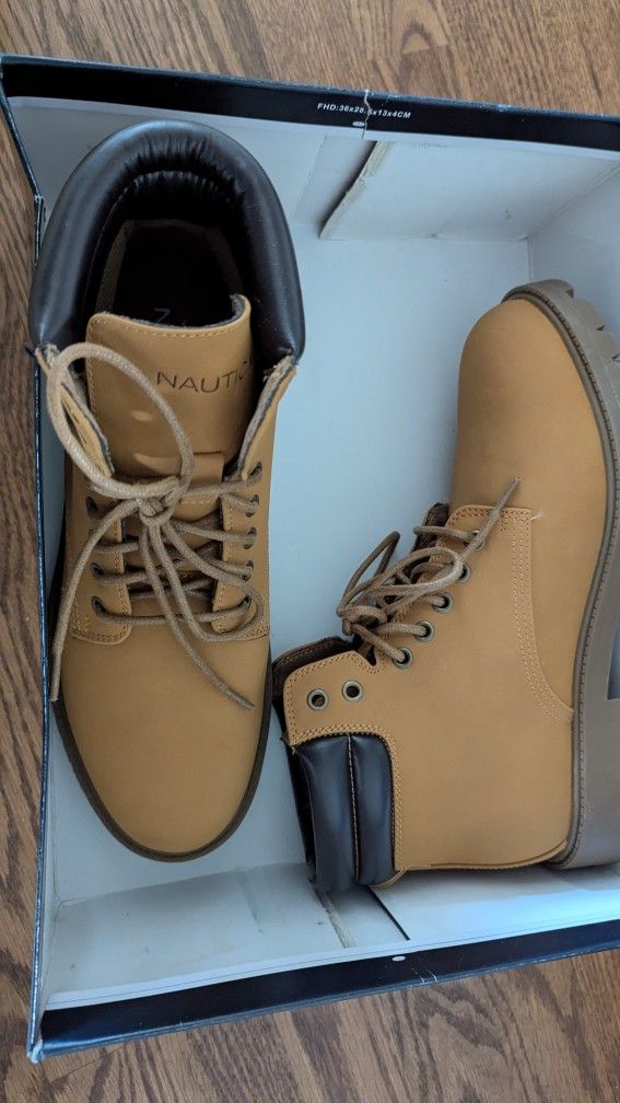 Nautica boots men size 9.5