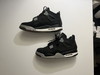 Jorden 4s retro black canvas
