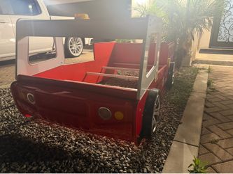 Fire truck race car for children