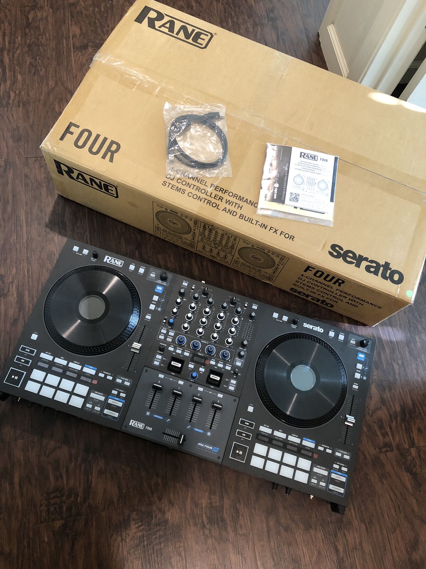 DJ RANE FOUR Advanced 4 Channel ATTENTION READ DESCRIPTION SERIOUS ...