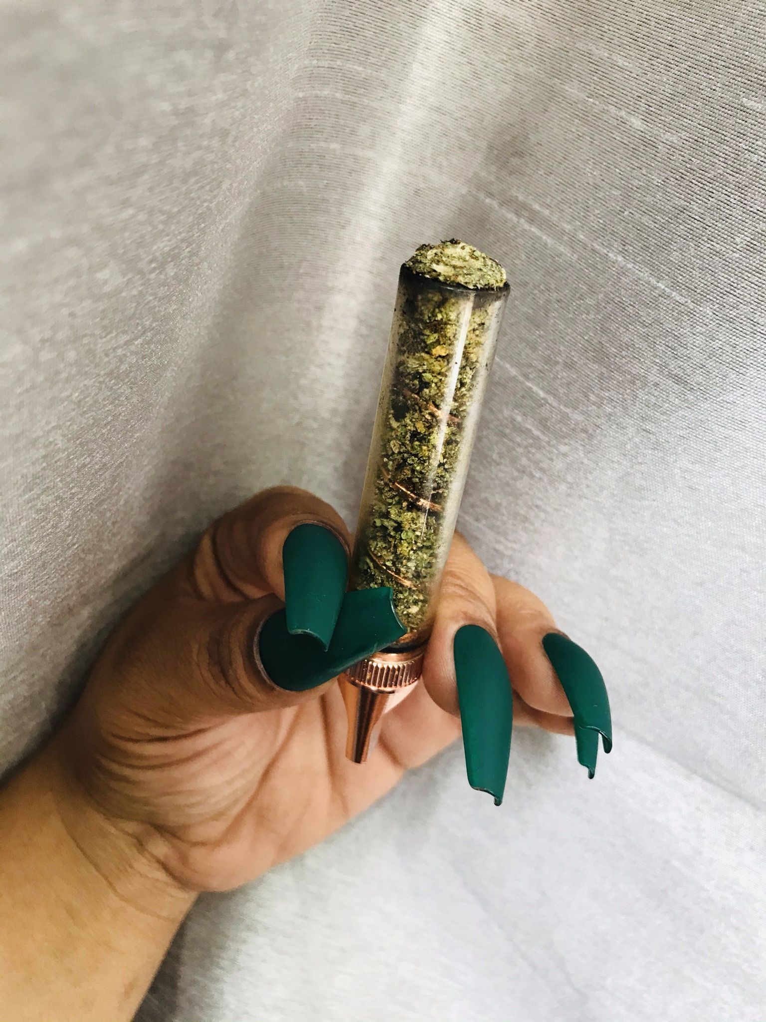 Custom Astray, Glass Filter, Gold Lighter, Smoke Accessory, Lighter Holder, 