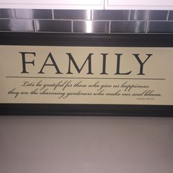 Family Framed Wall Art