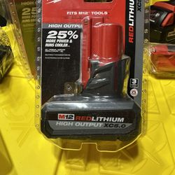 M12 12-Volt Lithium-Ion XC High Output 5.0 Ah Battery Pack