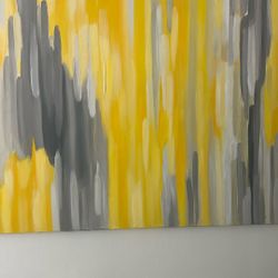 Beautiful Contemporary Art Wall Decor - Like New!