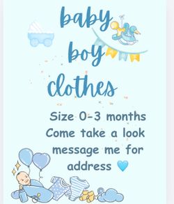 Baby boy clothes