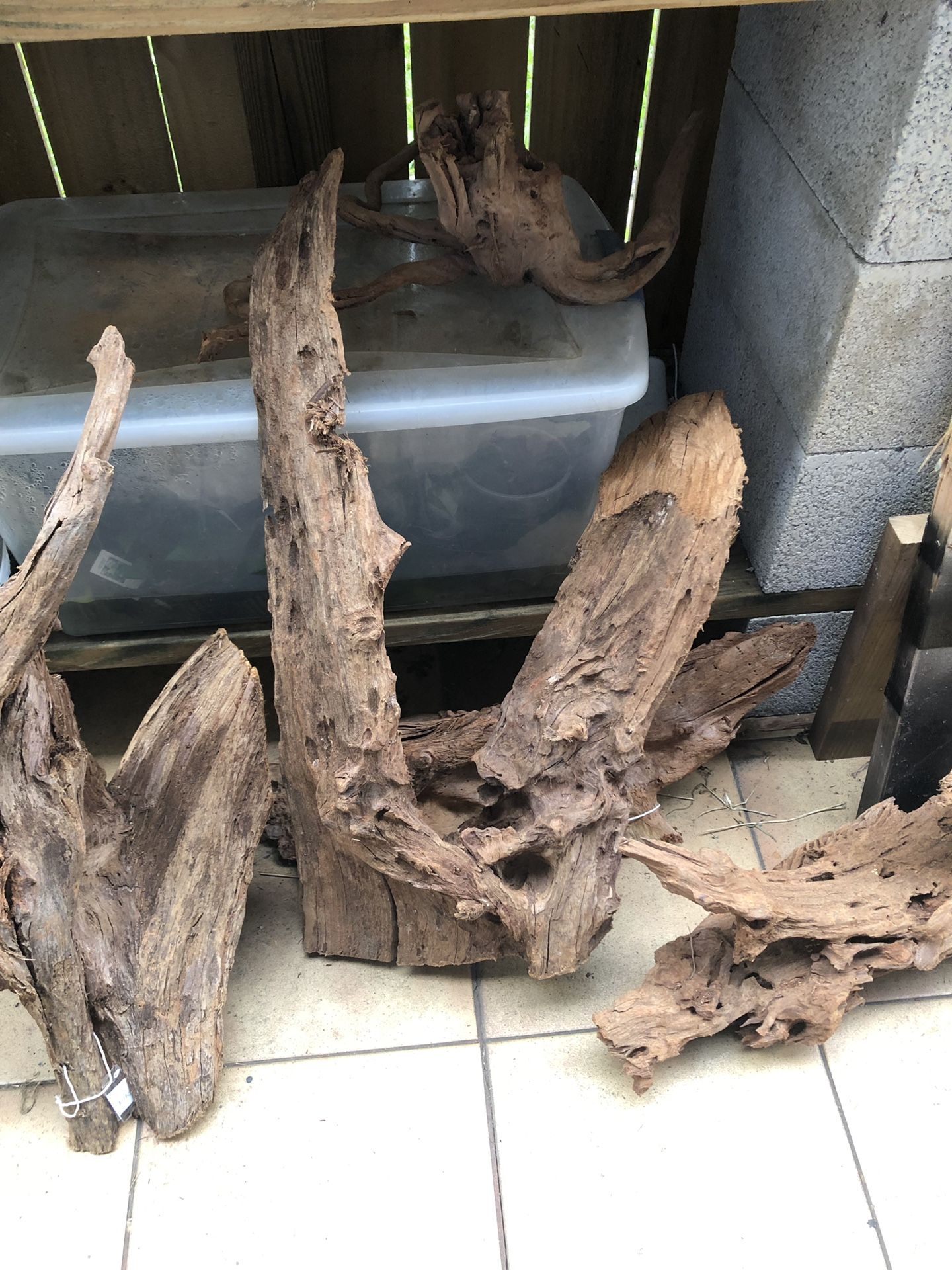 Xtra Large Malaysian Driftwood Aquascaping Fish Tank for Sale in