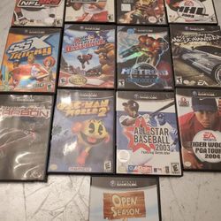 Nintendo Gamecube Video Games 