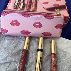 Estee lauder Pure Color Envy Lip Shines & Mascara lip glass set