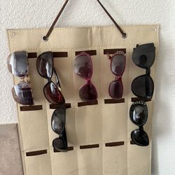 Sunglasses With Sun Glass Wall Holder