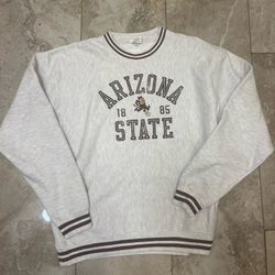 Champion Reverse Weave Arizona State ASU Sun Devils Crewneck Sweatshirt Size XL  
