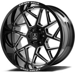 22x12 Axe nemesis blk 8x170 8x6.5