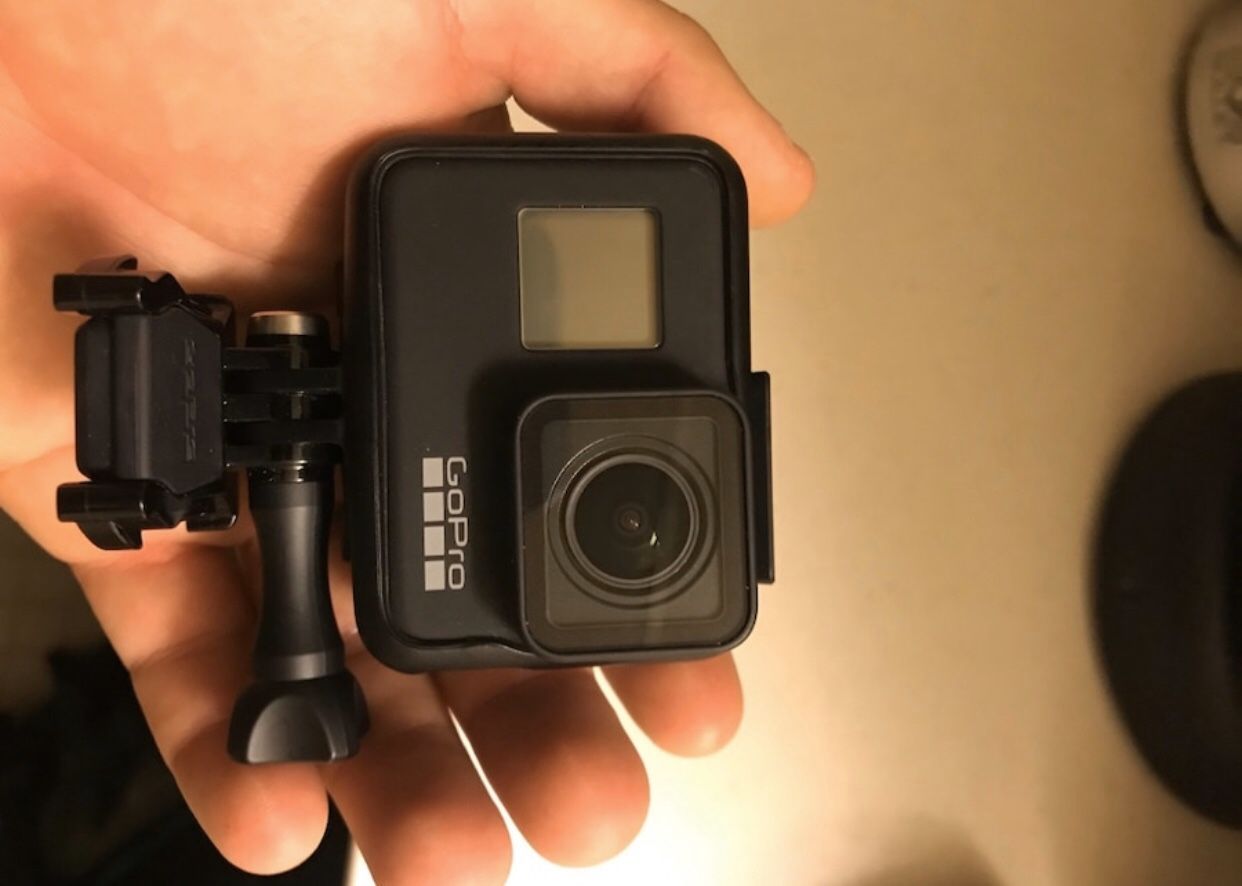 Gopro hero 7 with accessories