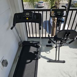 Treadmill Fold Up / Stationary Bike Fold Up