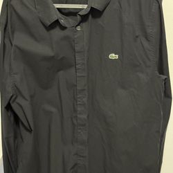 Lacoste Men Black Shirt 