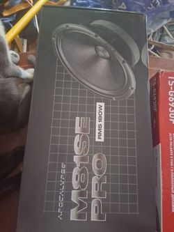 Apocalypse speakers 8 inches
