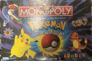 Pokémon Monopoly (DOESN’T HAVE POKÉMON)