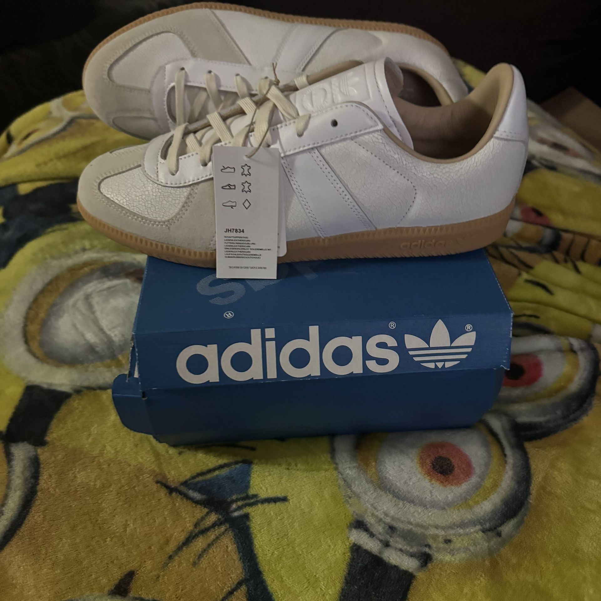 adidas bw army lux white gum sz 10