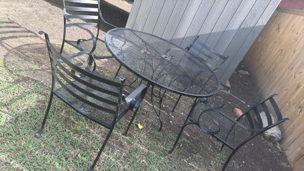 mesa de patio