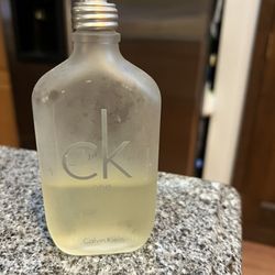 CK One Perfume Fragrance - 1/2 Bottle 