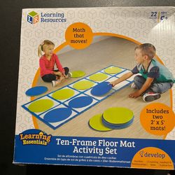 Ten Frame Floor Mat Activity Set