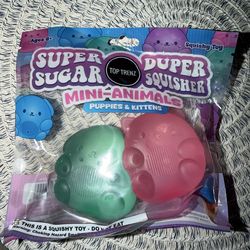 Mini Puppy and Kitten Sugar Squishys