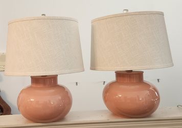 Coral Ceramic Lamps